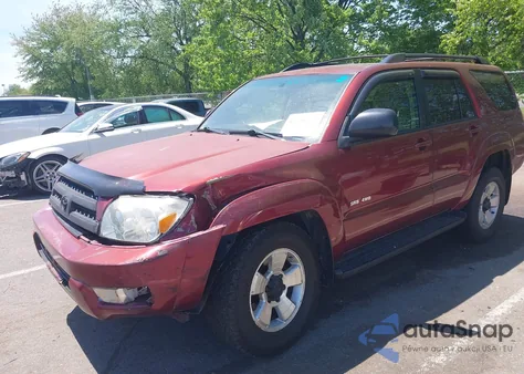 2005 Toyota 4Runner Sr5 V6 из США, поврежденный, VIN JTEBU14R258036885